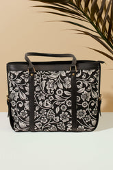 STARP FLORAL BLACK CANVAS - M110